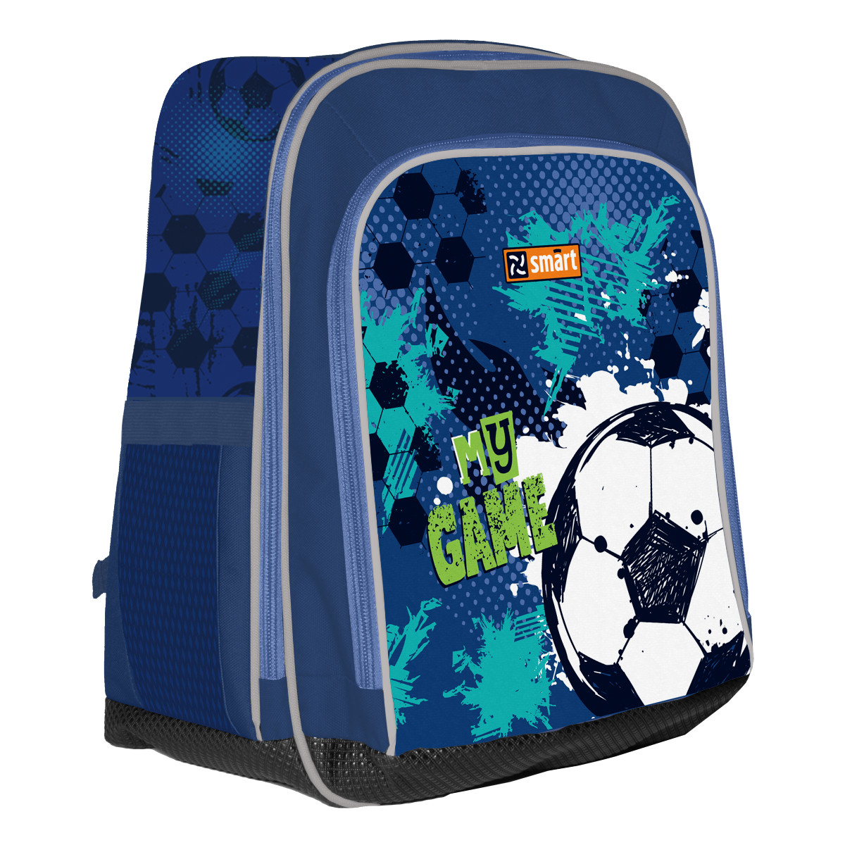 Рюкзак шкільний SMART H-55 My Game синій (558021)
