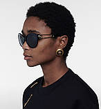 Жіночі сонцезахисні окуляри Versace (4389) black, фото 2