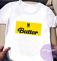 Жіноча футболка з принтом BTS Butter