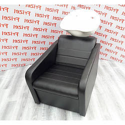 Мийка для перукарських салонів перукарня Marlen мийка (кераміка) з кріслом на станині з сантехнікою