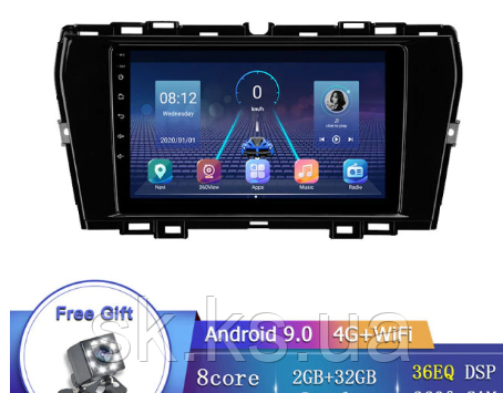 Junsun 4G Android магнітолу для SsangYong SsangYong Tivolan Tivoli 2014-2021 2G 32G LTE 2019-2021, фото 1