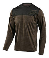 Джерси TLD Flowline L/S Jersey [Shield Heather Walnut/Charcoal]