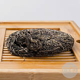 Чай Шен Пуэр прессованный зеленый блин 100 г, фото 2