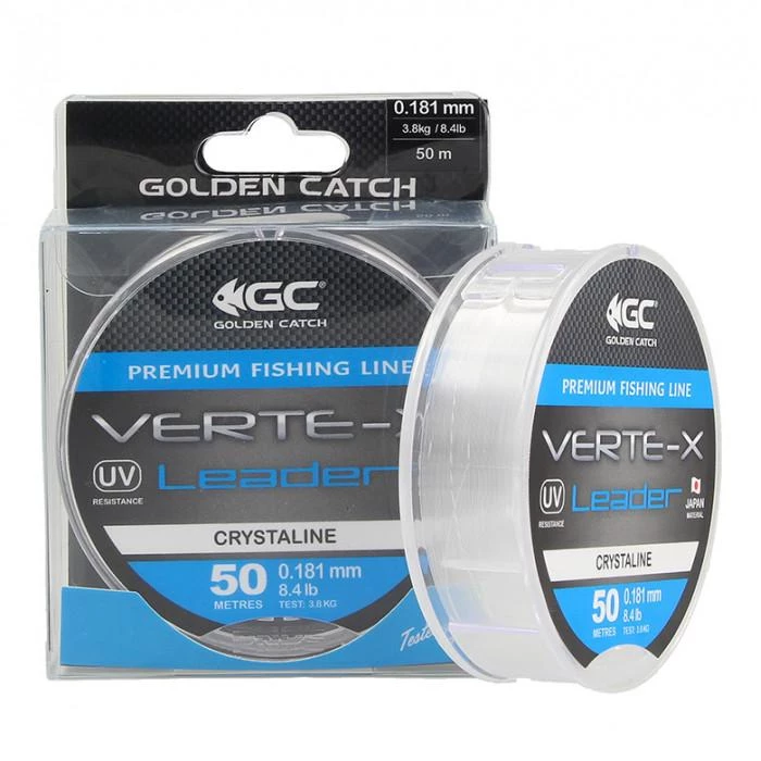 Волосінь GC Verte-X Leader 50 м CRL 0.165мм
