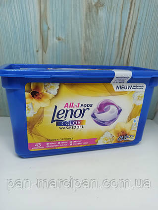 Капсули для прання Lenor 3 in 1 Waschmittel Color 43 шт.