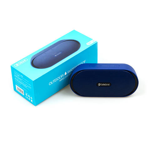 Колонка Bluetooth CELEBRAT SP-2 синя, фото 1