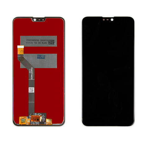 Дисплей ASUS ZB631KL ZenFone Max Pro M2 з чорним тачскріном, фото 1