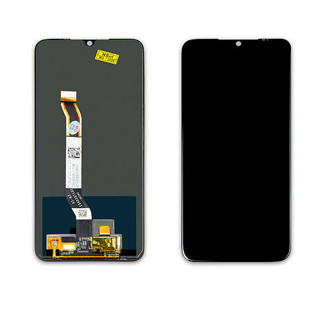 Дисплей XIAOMI Redmi Note 8 (2019) з чорним тачскріном, фото 1