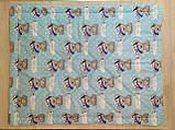 Плюшевий блакитний конверт ковдра "It's a boy" на виписку з пологового будинку для хлопчика, фото 5