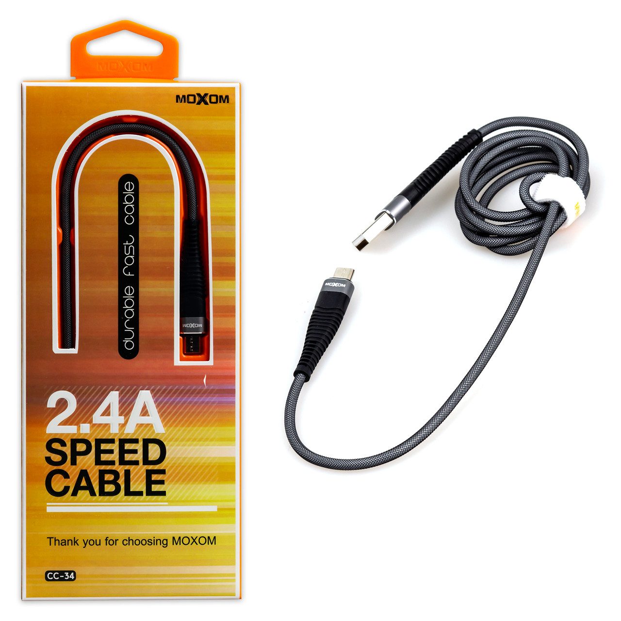 Кабель USB-Micro USB MOXOM CC-34