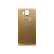 Задня кришка SAMSUNG G850 Galaxy Alpha (2014) Gold (золота)