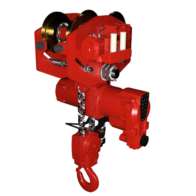 Пневматичні талі на візку Red Rooster Lifting TMH-6000/2-AT6S