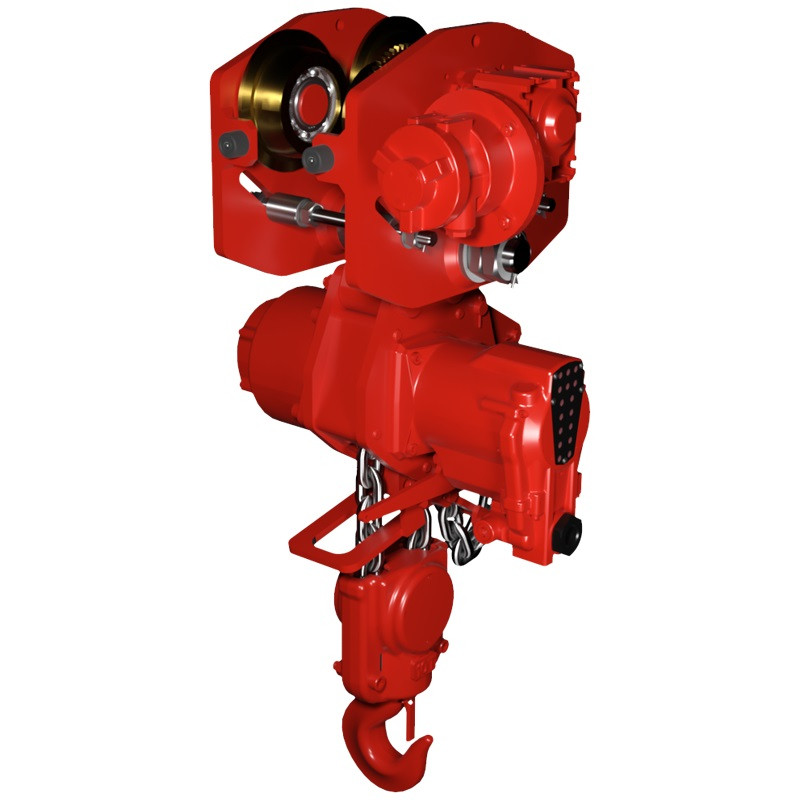 Пневматичні талі на візку Red Rooster Lifting TMH-10T-AT10S
