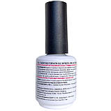 Топове покриття Lux High Gloss Top Coat для нігтів без липкого шару, 15 мл., фото 3