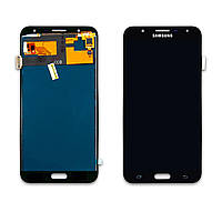 Дисплей SAMSUNG J701 Galaxy J7 Neo (2017) з чорним тачскріном