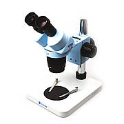 Мікроскоп SUNSHINE ST6024-B1 бінокулярний (збільшення 20x-40x) блакитний