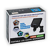 Мікроскоп SUNSHINE DM-600D цифровий (збільшення 50x-1000x) чорний