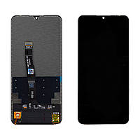 Дисплей HUAWEI P30 Lite/Nova 4e (MAR-LX1/MAR-LX2) (2019) із чорним тачскрином