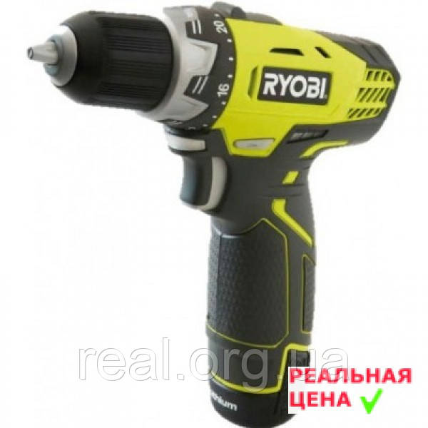 ✅ Дриль-шуруповерт акумулятор. Ryobi G4 R12DD-LL13S