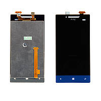 Дисплей HTC A620e 8S с синим тачскрином