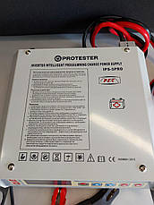 Зарядний пристрій для АКБ інверторне 12V, макс. струм 100A, 220V PROTESTER IPS-6PRO, фото 5