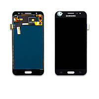 Дисплей SAMSUNG J500 Galaxy J5 (2015) с регулируемой подсветкой с черным тачскрином