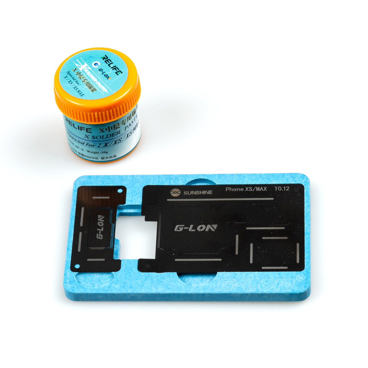 Тримач плат SUNSHINE SS-032 (трафарет та BGA паста 138 ° C) (iPhone X)