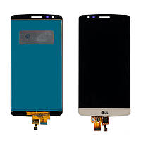 Дисплей LG D690 G3 Stylus с золотистым тачскрином
