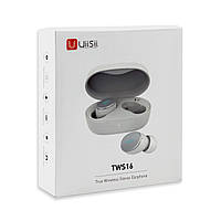 Наушники Bluetooth UiiSii TWS-16 беспроводные, белые