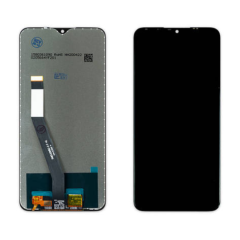 Дисплей XIAOMI Redmi 9/Redmi 9 Prime/Poco M2 (2020) з чорним тачскріном, фото 1