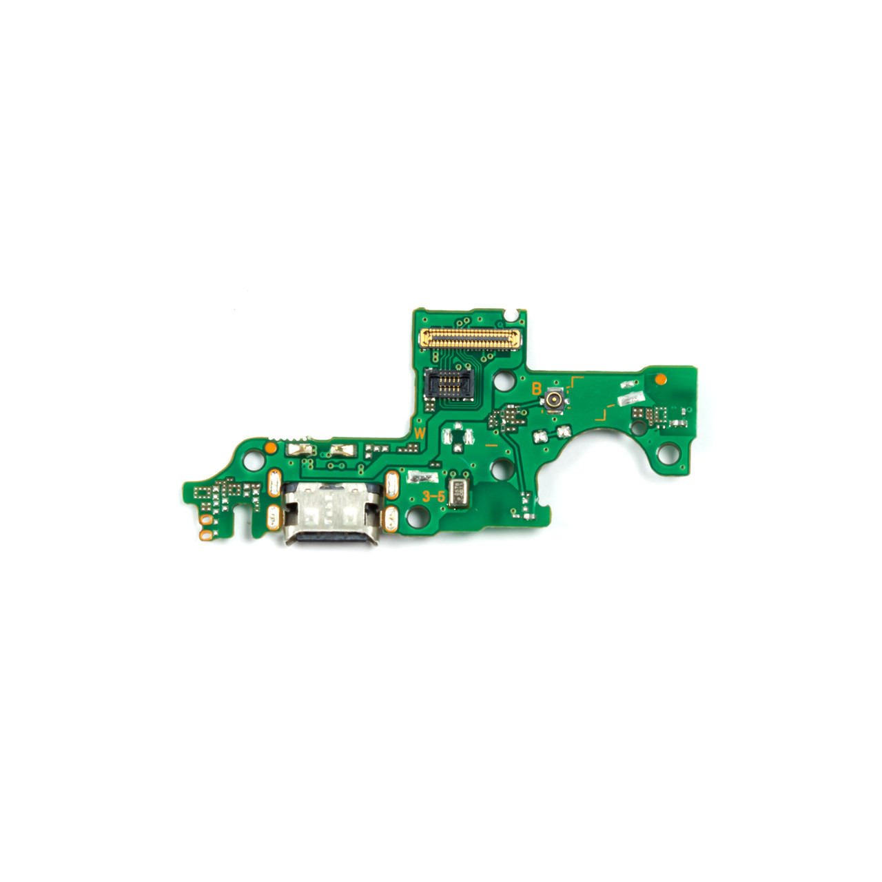 Нижня плата HUAWEI P Smart S (AQM-LX1) (2020) з мікрофоном та системним роз'ємом