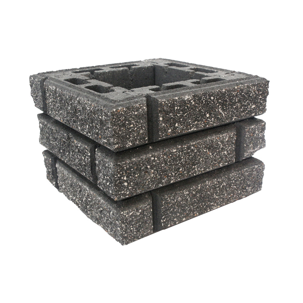 Цегла стовпця чорна, фото 1