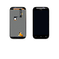 Дисплей HTC С520е One SV з чорним тачскріном
