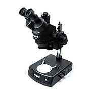 Мікроскоп RELIFE RL-M3T-2L тринокулярний (збільшення 7x-45x) чорний