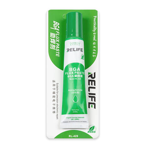 Паста BGA RELIFE RL-429 (20 мл) високоактивна, фото 1