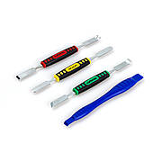 Набір лопаток YA XUN YX-688d в упаковці з гумовою ручкою (4 шт.)