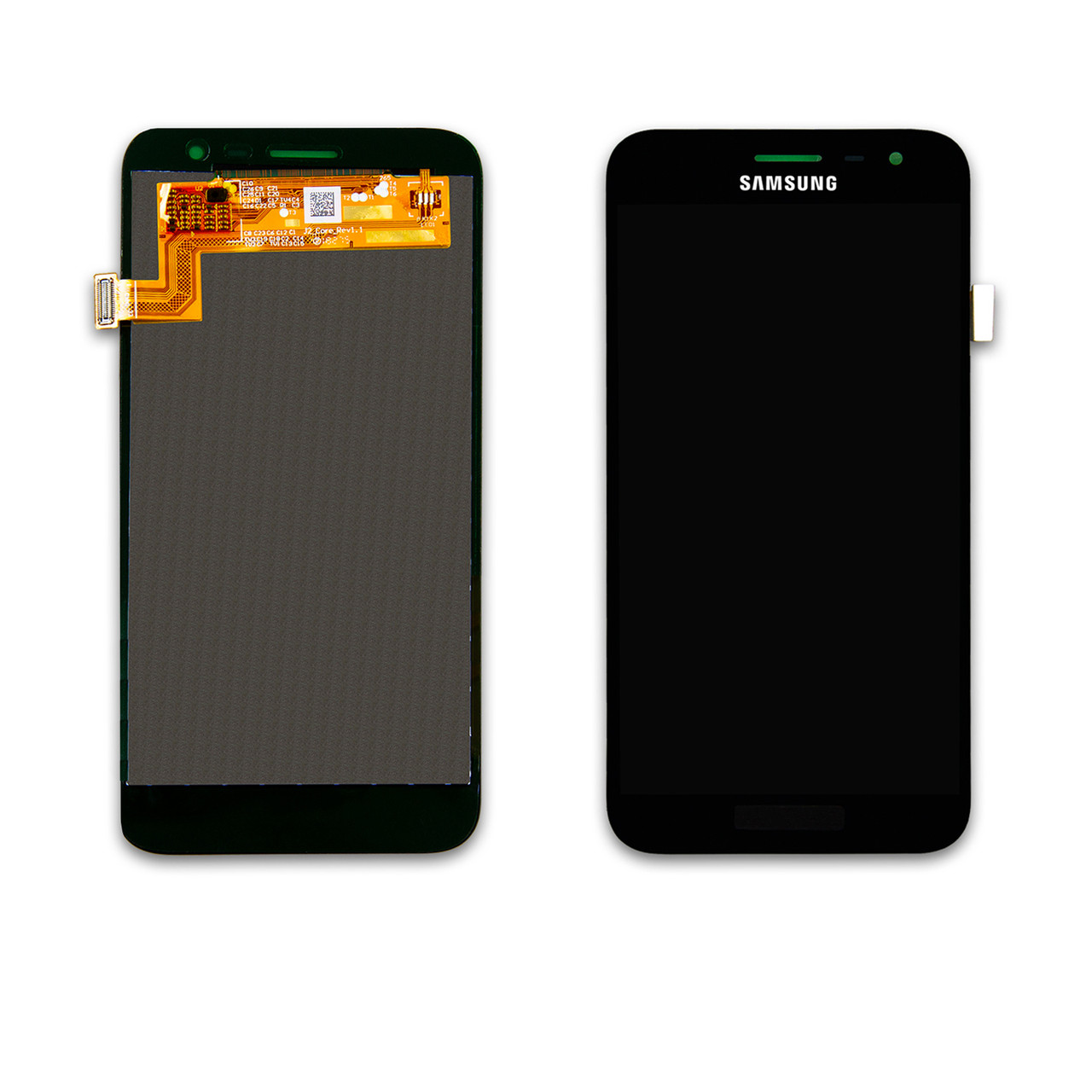 Дисплей SAMSUNG J260 Galaxy J2 Core (2018) з чорним тачскріном