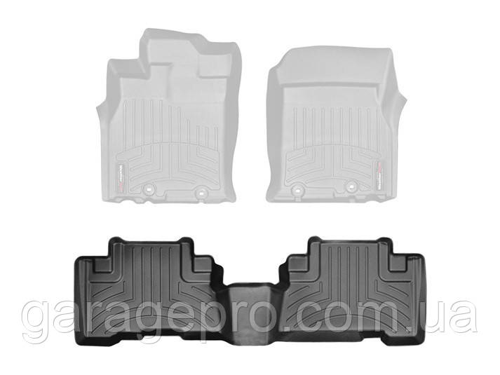 Задні захисні килимки WeatherTech в салон Toyota FJ Cruiser 07+ (Черні)