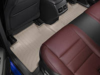 Бежевые резиновые ковры WeatherTech на задний ряд для Lexus NX 15+