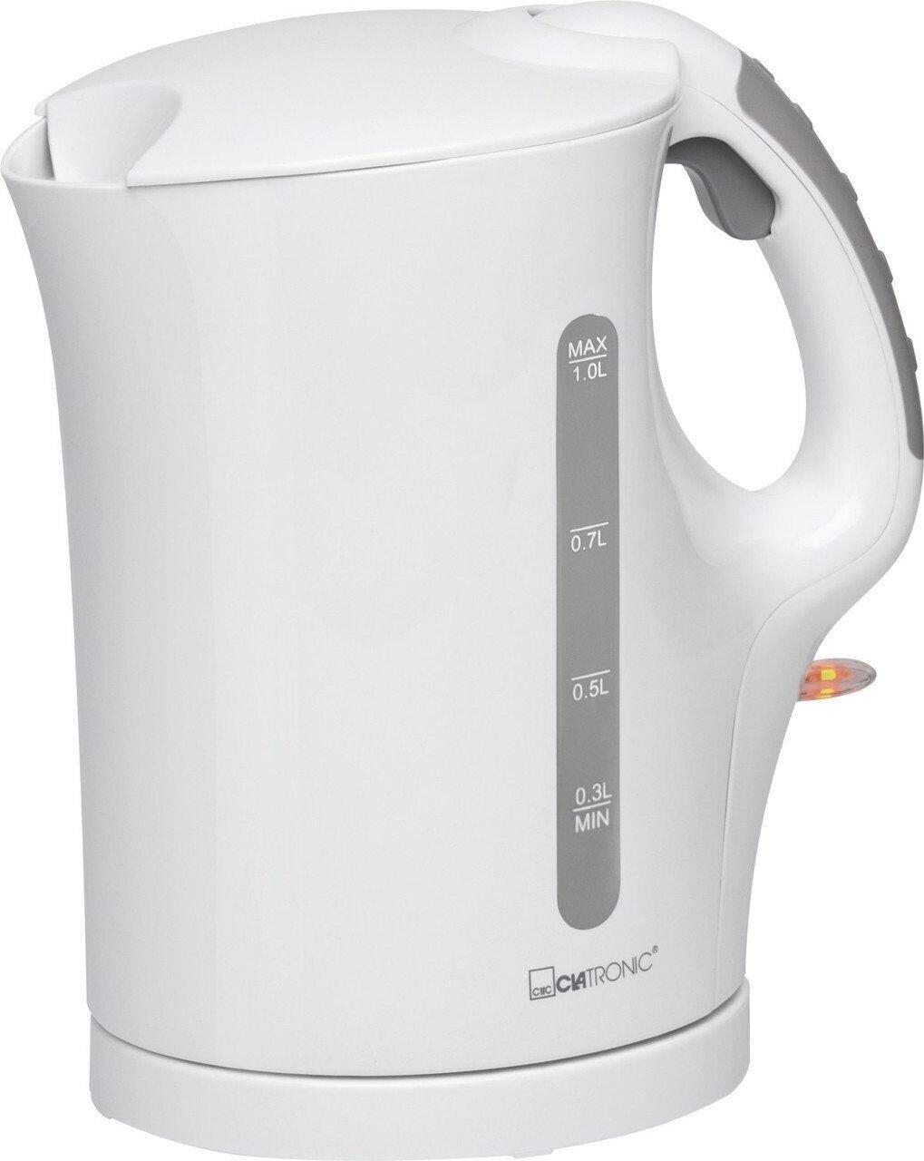 Електрочайник Clatronic WK 3462 900 Вт White
