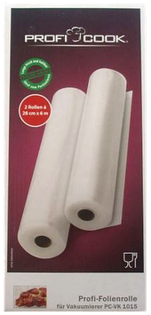 Плівка до апарату для пакування PROFICOOK PC-VK 1015 28 смx6м