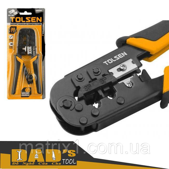 Фіксатор конекторних модулів ПРОФІ 0.5-6мм 2-в-1 TOLSEN 38054, фото 1
