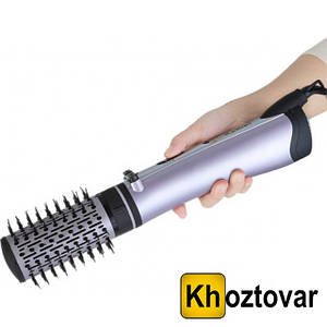 Фен-щітка для гарячого укладання волосся Hot Air Brush Kemei KM-8020