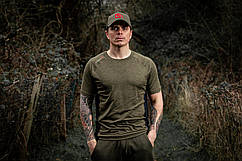 Футболка Trakker Marl Moisture Wicking T-Shirt, швидкосохнуча чоловіча футболка Trakker