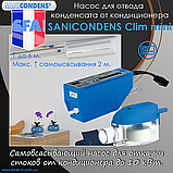 SANICONDENS Clim mini самовсмоктувальний насос для відкачування стоків від кондиціонера до 10 кВт., фото 8