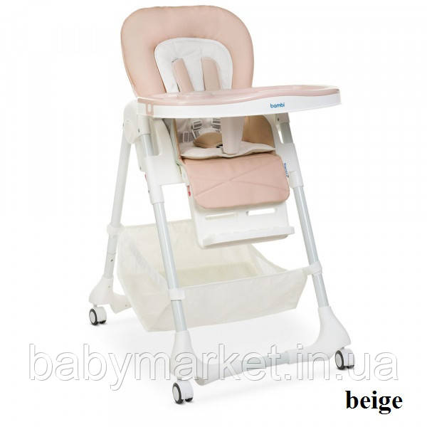 Стільчик для годування Bambi M 3822 (beige)