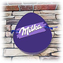 Подарункова упаковка яйце "Milka".