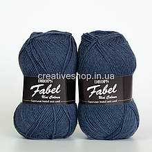 Пряжа Drops Fabel (колір 107 blue)