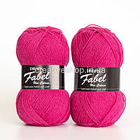 Пряжа Drops Fabel (колір 109 dark pink)