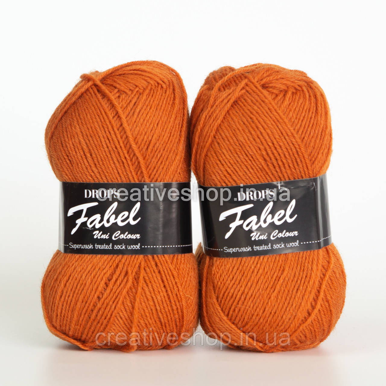Пряжа Drops Fabel (колір 110 rust)